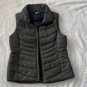 The North Face Women's Olive Quilted Vest